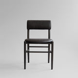 101 COPENHAGEN【日本代理店】デンマークデザイン Nama Dining Chair Coffee Black / Aniline leather black