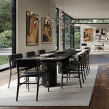 101 COPENHAGEN【日本代理店】デンマークデザイン Nama Dining Chair Coffee Black / Aniline leather black