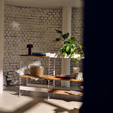 String フリースタンドシェルフ ×3列 棚板+キャビネット×1