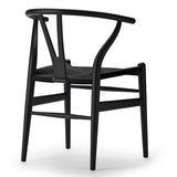 Yチェア(ワイチェア)CH24 soft BLACK ブラックペーパーコード | Hans. J. Wegner (ハンス・J・ウェグナー) カール・ハンセン&サン【正規販売店】デンマークデザイン (コピー)