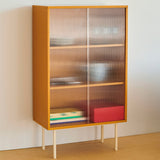 HAY【正規販売店】COLOUR CABINET TALL GLASS DOOR イエロー - 北欧家具 北欧インテリア通販サイト greeniche (グリニッチ)