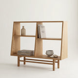 Basic Book Case Wide | オーク/ウォルナット無垢材