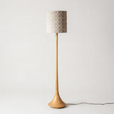 kilta floor lamp tambourine ベージュ×ホワイト