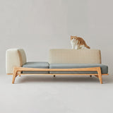 Luu Sofa cat life model【minä perhonen】 | オーク/ウォルナット/アッシュ無垢材