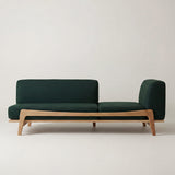 Luu Sofa green(左右反転仕様) | オーク/ウォルナット/アッシュ無垢材