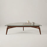 Luu Table(glass top)ノルディックアッシュ | アッシュ無垢材
