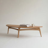 Luu Table(wood top) | オーク/ウォルナット無垢材