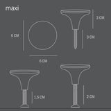 101 COPENHAGEN 【日本代理店】デンマークデザイン HiHat Knobs Brushed 2set