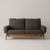 Newnormal Low Sofa 2シーター brown