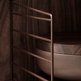 【日本代理店】String スウェーデン製 シェルフシステム サイドフレーム フロアタイプ85×30 (追加用1枚)