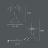 101 COPENHAGEN 【日本代理店】Fungus Table Lamp Sand