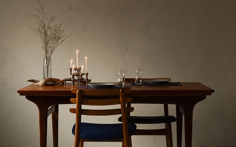 ビンテージテーブル ウィンターコーディネート｜北欧インテリア通販サイト greeniche（グリニッチ）