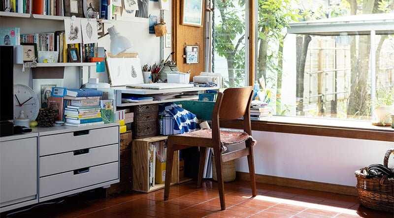 Time & Place Vol.0<br> 家族と仕事のあわいで<br>絵を描くことの心地よさ<br>松村真依子さん（絵本作家）｜北欧インテリア通販サイト greeniche（グリニッチ）