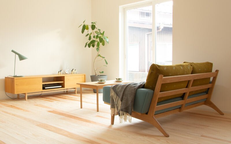 Low Sofa 2.5シーター dop choucho コーディネート｜北欧インテリア通販サイト greeniche（グリニッチ）