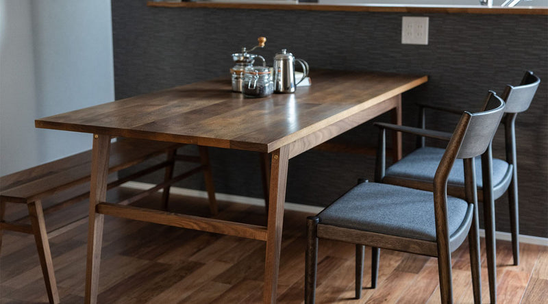 【納品事例】ウォールナットコーディネート｜北欧インテリア通販サイト greeniche（グリニッチ）