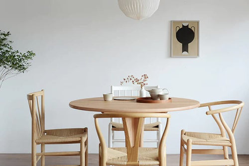 北欧ラウンドテーブルコーディネート