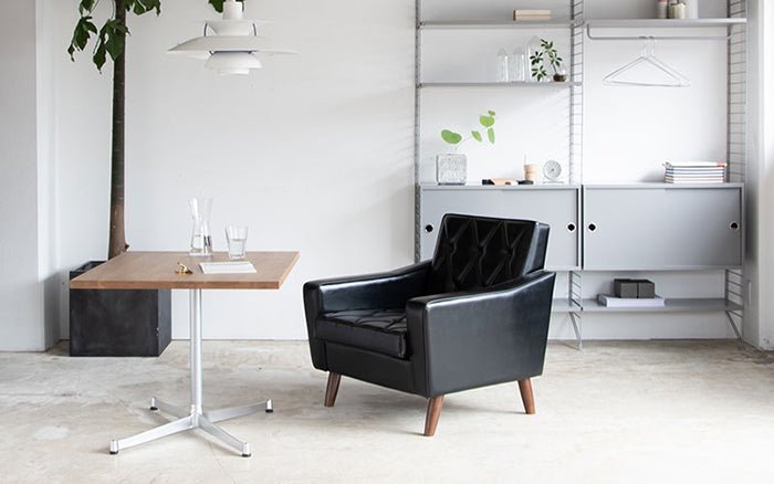 カリモク60 ロビーチェア 北欧コーディネート｜北欧インテリア通販サイト greeniche（グリニッチ）