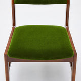 カリモク60【正規販売店】 アームレスダイニングチェア モケットグリーン