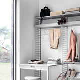 String メタル棚板 ハイエッジ (1枚) グレー