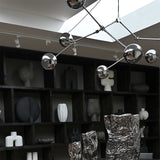 101 COPENHAGEN【日本代理店】デンマークデザイン Drop Chandelier Globe Chrome