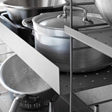 String メタル棚板 ハイエッジ (1枚) グレー