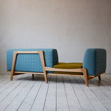 Luu Sofa dop tambourine blue / khaki | オーク/ウォルナット/アッシュ無垢材