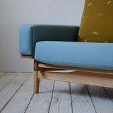 Newnormal Low Sofa 2.5シーター dop choucho khaki / blue