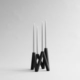 101 COPENHAGEN 【日本代理店】デンマークデザイン W Candle Holder - Black