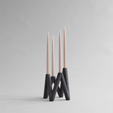 101 COPENHAGEN 【日本代理店】デンマークデザイン W Candle Holder - Black