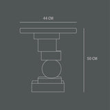 101 COPENHAGEN 【日本代理店】デンマークデザイン Artist Side Table Bone White - 北欧家具 北欧インテリア通販サイト greeniche (グリニッチ)