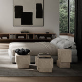 101 COPENHAGEN 【日本代理店】デンマークデザイン Temple Coffee Table Low Limestone - 北欧家具 北欧インテリア通販サイト greeniche (グリニッチ)