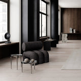 101 COPENHAGEN 【日本代理店】デンマークデザイン Phantom Table Low Chrome - 北欧家具 北欧インテリア通販サイト greeniche (グリニッチ)