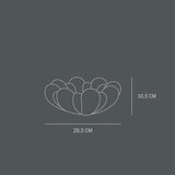 101 COPENHAGEN 【日本代理店】デンマークデザイン Bloom Tray Medio Black - 北欧家具 北欧インテリア通販サイト greeniche (グリニッチ)