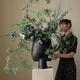 101 COPENHAGEN 【日本代理店】デンマークデザイン Sphere Vase Square Big Black - 北欧家具 北欧インテリア通販サイト greeniche (グリニッチ)