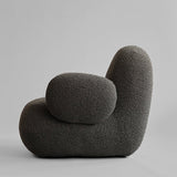 101 COPENHAGEN 【日本代理店】デンマークデザイン Toe Armchair Flat Deep Taupe (A2635) - 北欧家具 北欧インテリア通販サイト greeniche (グリニッチ)
