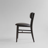 101 COPENHAGEN【日本代理店】デンマークデザイン Nama Dining Chair Coffee Black / Aniline leather black