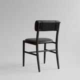 101 COPENHAGEN【日本代理店】デンマークデザイン Nama Dining Chair Coffee Black / Aniline leather black