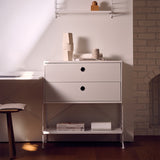 String フリースタンドシェルフ W58 D30 H85 ×2列