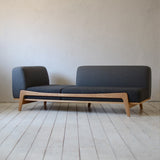 Luu Sofa gray / dark gray | オーク/ウォルナット/アッシュ無垢材