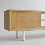 TV Board 2020 (W1500/スチール脚) | オーク/ウォルナット無垢材