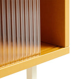 HAY【正規販売店】COLOUR CABINET TALL GLASS DOOR イエロー - 北欧家具 北欧インテリア通販サイト greeniche (グリニッチ)