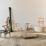 Yチェア（ワイチェア）CH24P レザー座面 | Hans. J. Wegner (ハンス・J・ウェグナー) カール・ハンセン＆サン【正規販売店】デンマークデザイン