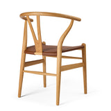 Yチェア（ワイチェア）CH24P レザー座面 | Hans. J. Wegner (ハンス・J・ウェグナー) カール・ハンセン＆サン【正規販売店】デンマークデザイン