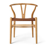 Yチェア（ワイチェア）CH24P レザー座面 | Hans. J. Wegner (ハンス・J・ウェグナー) カール・ハンセン＆サン【正規販売店】デンマークデザイン