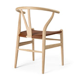 Yチェア（ワイチェア）CH24P レザー座面 | Hans. J. Wegner (ハンス・J・ウェグナー) カール・ハンセン＆サン【正規販売店】デンマークデザイン