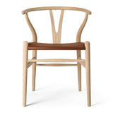 Yチェア（ワイチェア）CH24P レザー座面 | Hans. J. Wegner (ハンス・J・ウェグナー) カール・ハンセン＆サン【正規販売店】デンマークデザイン