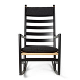 CH45 オークブラック ナチュラルペーパーコード オイル仕上げ Rocking Chair | Hans. J. Wegner (ハンス・J・ウェグナー) - 北欧家具 北欧インテリア通販サイト greeniche (グリニッチ)