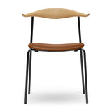 CH88P ブラックスチール脚 | Hans. J. Wegner (ハンス・J・ウェグナー) カール・ハンセン＆サン【正規販売店】デンマークデザイン