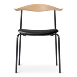 CH88P ブラックスチール脚 | Hans. J. Wegner (ハンス・J・ウェグナー) カール・ハンセン＆サン【正規販売店】デンマークデザイン