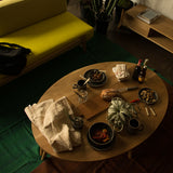 Luu Table（wood top） | オーク/ウォルナット無垢材